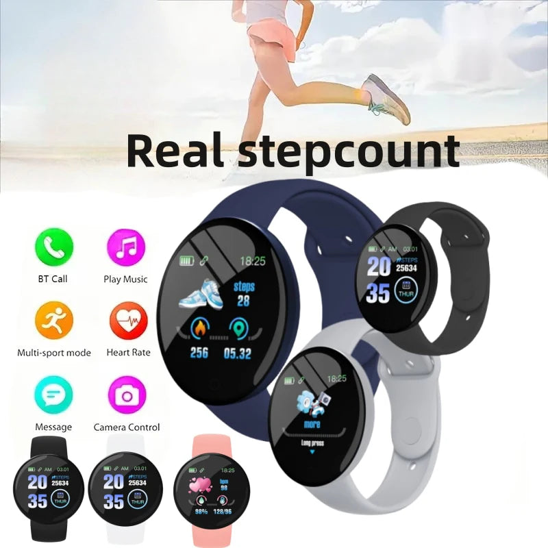 Montre Connectée Intelligente – Style, Santé et Technologie à votre poignet