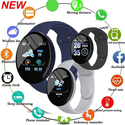 Montre Connectée Intelligente – Style, Santé et Technologie à votre poignet